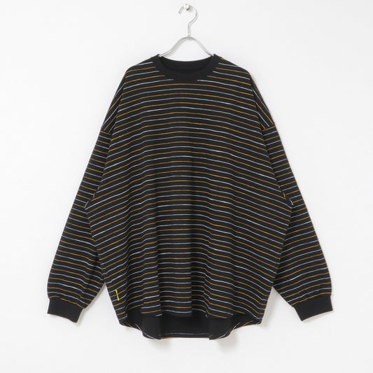 YESGOODMARKET ×SFC SUPER BIG LS SIDE STRIPE TEE