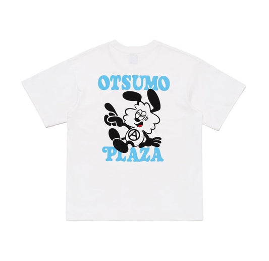OTSUMO PLAZA T-SHIRT - GREEN / BLUE