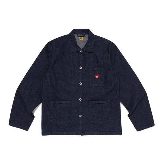 HUMAN MADE X KAWS KAWS MADE DENIM COVERALL JACKET