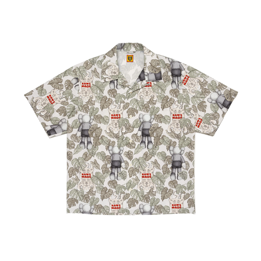HUMAN MADE X KAWS KAWS MADE ALOHA SHIRT