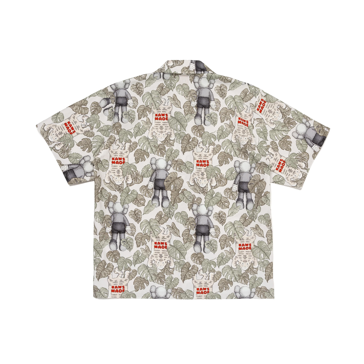 HUMAN MADE X KAWS KAWS MADE ALOHA SHIRT