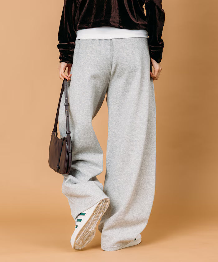 【預訂】FREAKSTORE WIDE-LEG BONDED SWEATPANTS