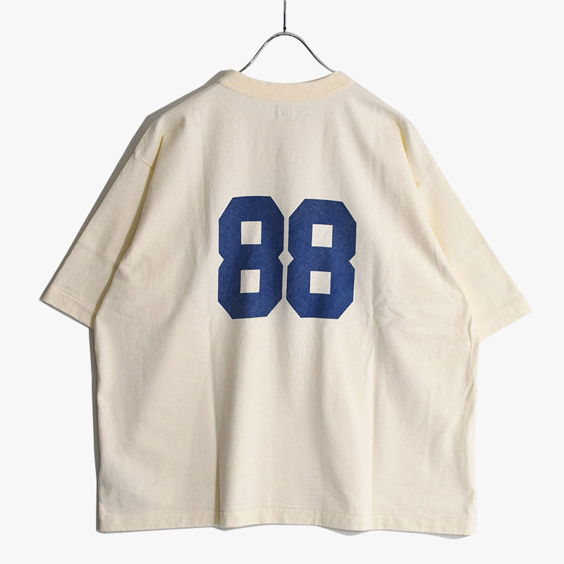 【現貨】BLURHMS ROOTSTOCK 23SS COTTON RAYON 88/12 PRINT TEE 12-88 - bROOTS23S32-12