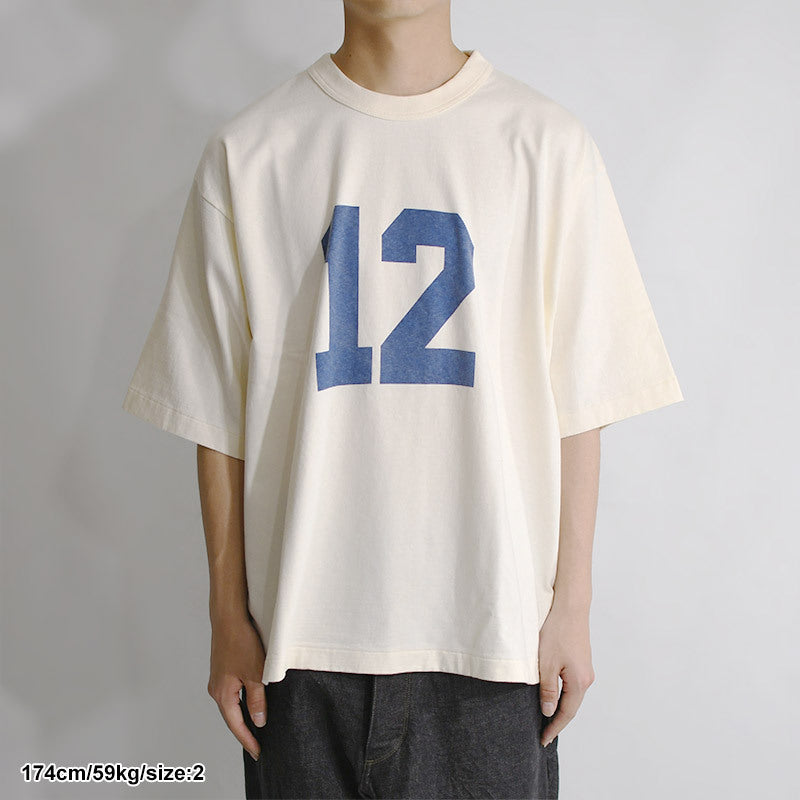 【現貨】BLURHMS ROOTSTOCK 23SS COTTON RAYON 88/12 PRINT TEE 12-88 - bROOTS23S32-12
