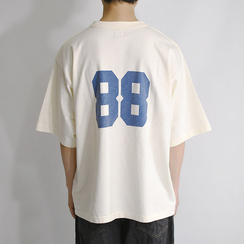 【現貨】BLURHMS ROOTSTOCK 23SS COTTON RAYON 88/12 PRINT TEE 12-88 - bROOTS23S32-12